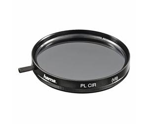Hama Polarisations-Filter, 72549, Filtro Circolare Polarizzatore, 49 mm, Nero