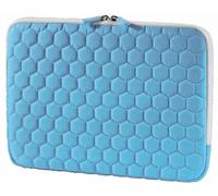 Hama Porta PC Portatile Cover Hexagon Blu per 11,6 " 11 " Notebook-Hülle Sleeve