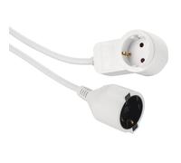 hama Powerplug Verlangerungskabel 3,0 m weiB NUOVO