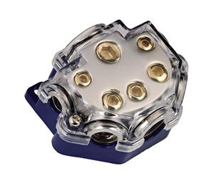 Hama Powersplitter 1/5 Techline Strom-Verteiler 50mm ² Car-Hifi Verteiler-Block