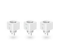 Hama Presa WiFi, confezione da 3 (con Matter Smart Home, universale, presa Wi-Fi controllata con app e controllo vocale, come timer, 3680 W)