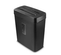 Hama Trituratore Carta Distruggidocumenti Carta DVD Graffette 5 Fogli A4 Lame Acciai Sicurezza Automatica/Off Funzione Ritorno Cestino 13L Sicurezza P5 T2 E2 O1 Nero