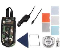 Hama PSP Mega Pack Borsa Camouflage Nylon Soft Case Kfz Caricatore 10 Pezzi