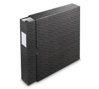 Hama Raccoglitore a 4 anelli, Dos77 mm, con custodia protettiva, colore | Soluzione di archiviazione documenti A4 con occhiello, meccanismo a leva, robusto, fodero rigido lavabile