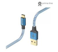 Hama Reflective cavo USB USB 2.0 1,5 m USB A USB C 0,48 Gbit/s Blu (REFLECTIVE C