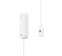 Hama Rilevatore d'acqua WiFi collegato (Zigbee, 80 DB, con audio e sistema di notifica, compatibile con controllo vocale Alexa, Google Assist e Apple Siri), bianco