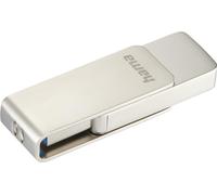 Hama Chiavetta USB, 512 GB, USB 3.0 (chiavetta di memoria, USB 3.0, chiavetta USB 512 GB, memoria dati, USB A, piccola, ultra veloce, 100 MB/s, meccanismo girevole, occhiello per l'utilizzo come