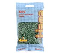 Hama Sacchetto di perle - circa 1000 perline con fusibile midi | decorazione a mosaico per bambini dai 5 anni | verde foresta