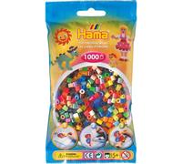 Hama Sacchetto di Perline Circa 1000 Perline Midi Fuse Decorazione a Mosaico