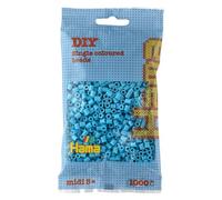 Hama Azzurro-1.000 Perline in Sacchetto, Colore, 1000 PCS, 207-49