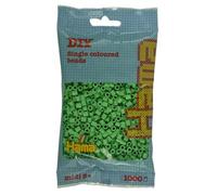 Hama Sacchetto di perline | Circa 1000 perline Midi Fuse | Decorazione a mosaico Arti e mestieri per bambini creativi dai 5 anni in su | Verde brillante