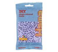 Hama Sacchetto di perline | Circa 1000 perline Midi Fuse | Decorazione a mosaico Arti e mestieri per bambini creativi dai 5 anni in su | Lavanda chiaro