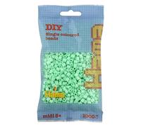 Hama Perline Midi Fuse – Circa 1000 perline, mosaico, per bambini dai 5 anni, Menta pastello