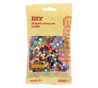 Hama Sacchetto di Perline Mix Solido e Traslucido – Midi Fuse, circa 1000 Perline – Colore 68