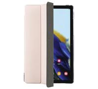 Hama Samsung Galaxy Tab A8 10.5 pollici Flip Case Cover per Samsung Tablet 10.5 Pollici A 8 Protettiva Stand Cover Posteriore Trasparente Magnetico Cover Rosa