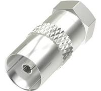 Hama Satellite Receiver Adapter, F-Plug to Coax Female