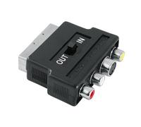 Hama Scart-Adapter Scart-Umstecker 3X Cinch Composite S-Video VHS Audio Video
