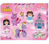 HAMA - Scatola "Fantasie Fun" - 4000 perline e 2 lastre - Perle da stiro medie - Tempo libero creativo