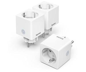 Hama - Set 3 prese WiFi Schuko, 3680 W, 16 A