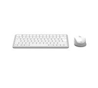 Hama Set di mouse per tastiera wireless (tastiera multitasking e mouse con Bluetooth/Wireless per PC, smartphone, tablet, piccolo, con batterie, tasti silenziosi, tasti multimediali, tedesco