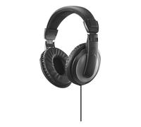 Hama ShellTV II Cuffie Cablato A Padiglione TV Nero Grigio scuro