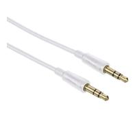 Hama Slim Cavo Aux 3,5mm Cavo-Jack Connettore Jack Audio Cellulare MP3 Tablet