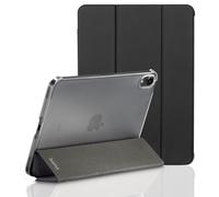 Hama Custodia per Apple iPad mini 2021 (Flip Case per Apple Tablet Mini 6a generazione, con funzione di supporto, retro trasparente, cover magnetica, colore: Nero