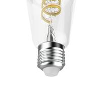 Hama Smart LED Filament E27 ST64, WLAN, Materia, 4,9 W, RGBW Hama