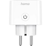 Hama Smarte WLAN-Steckdose, Matter, sprach- u. appgesteuert, nachrüstbar,