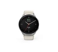 Hama Smartwatch 8900 Argento Alluminio Intelligente Cinturino in Silikon Beige