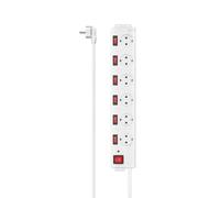 Hama Socket Line 6 1 XL singolo commutabile bianco NEW