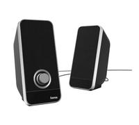 Altoparlanti Hama Sonic LS-206 2.0 Nero/Grigio