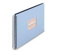 Hama Spiral-Album Fine Art 50 blacke Seiten Lagune Bürokleinmaterial 00009865