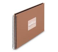 Hama Spiral-Album Fine Art 50 blacke Seiten Mousse Bürokleinmaterial 00009853