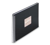 Hama Spiral-Album Fine Art 50 whitee Seiten New Black 00009832