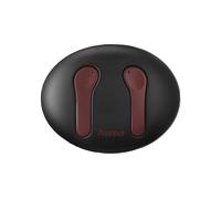 HAMA Spirit Unchained AURICOLARI WIRELESS, Nero, Rosso