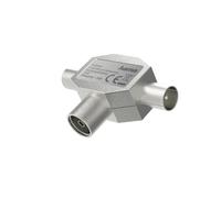 Hama Distributore antenna 1 F/2 M, corpo in metallo Hama