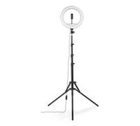 Hama Luce anulare LED SpotLight Steady 120 III, supporto per luce anulare per telefoni cellulari, 12