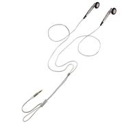 Hama Stereo Cuffie in-Ear Cristallo HK 281 Argento Metallizzato 3,5 Maniglia