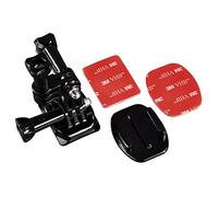 Hama Supporto Adesivo Da Casco Per GoPro Montaggio Laterale Nero 00004396 Access