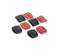 Hama Supporto adesivo per Action Cams, piatto e curvo, 4 pezzi, con cuscinetti adesivi