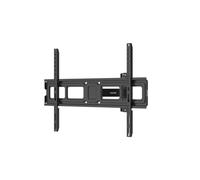 Hama Supporto da parete per TV orientabile, inclinabile, estensibile (supporto da parete per TV da 32 a 75 pollici, VESA 75 x 75 fino a VESA 600 x 400, fino a 40 kg, con tasselli Fischer) nero