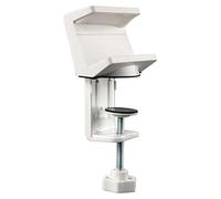 Hama Supporto da tavolo per ciabatta (multipresa con manager, per scrivania/tavolo, fissaggio da tavolo a morsetto/avvitabile), morsetto da tavolo multiplo