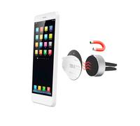 Hama Supporto Magnetico Per Smartphone 360° Auto Navi Ventola Griglia KFZ