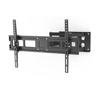 Hama - Supporto per LCD, Full Motion, standard Vesa fino a 600 x 400, 50 kg, 3 snodi, Nero