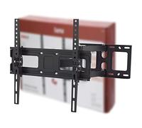 Hama - Supporto per LCD, Full Motion, Vesa fino a 400 x 400, 35 kg, 3 snodi, nero