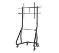 Hama Supporto per TV con ruote, altezza regolabile fino a 100 pollici, nero