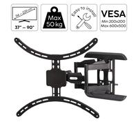 Hama Supporto Per TV Orientabile 75" 77" 80" 83" 85" 86" 90" Pollici