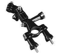 Hama Supporto Snodato per Tubolari di Piccole Dimensioni per GoPro, Nero