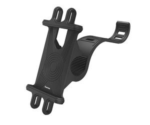 Hama - Supporto universale per smartphone da bicicletta, per telefoni con larghezza da 6 a 8 cm e altezza da 13 a 15 cm